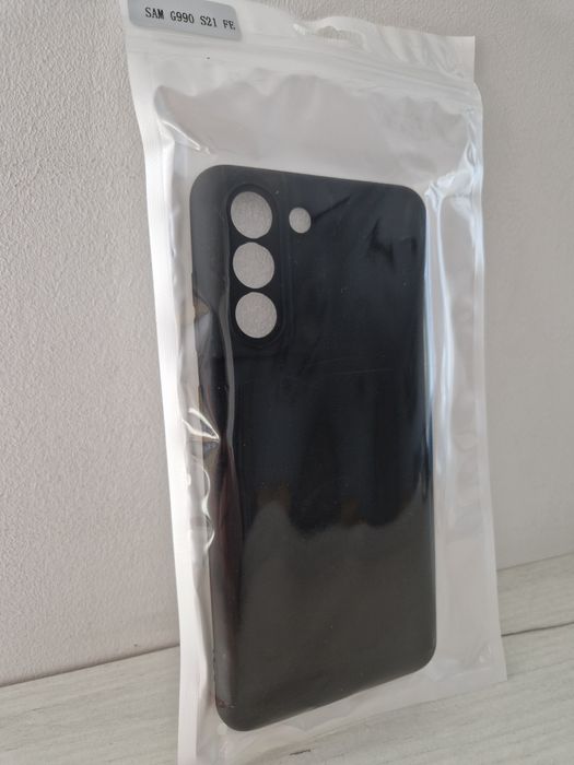 Back Case MATT do SAMSUNG GALAXY S21 FE Czarny