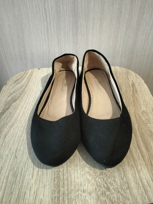 Балетки жіночі чорні