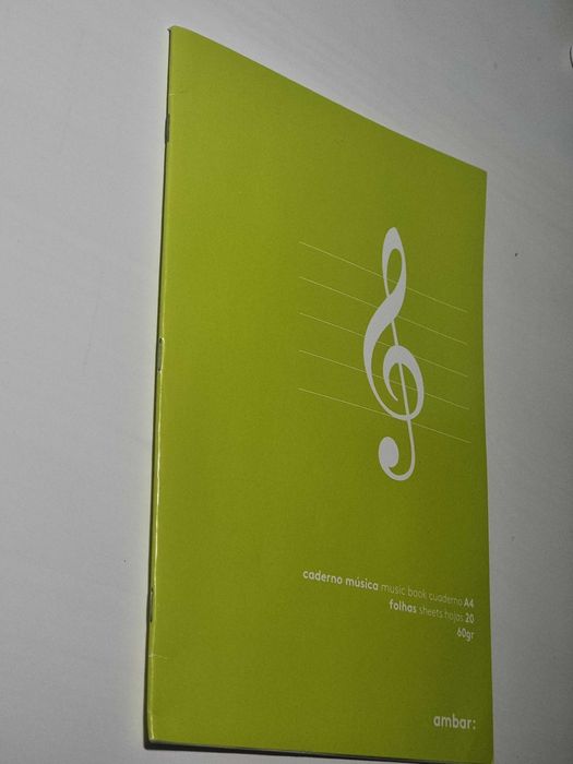 Caderno Musica Ambar School A4 Sortido