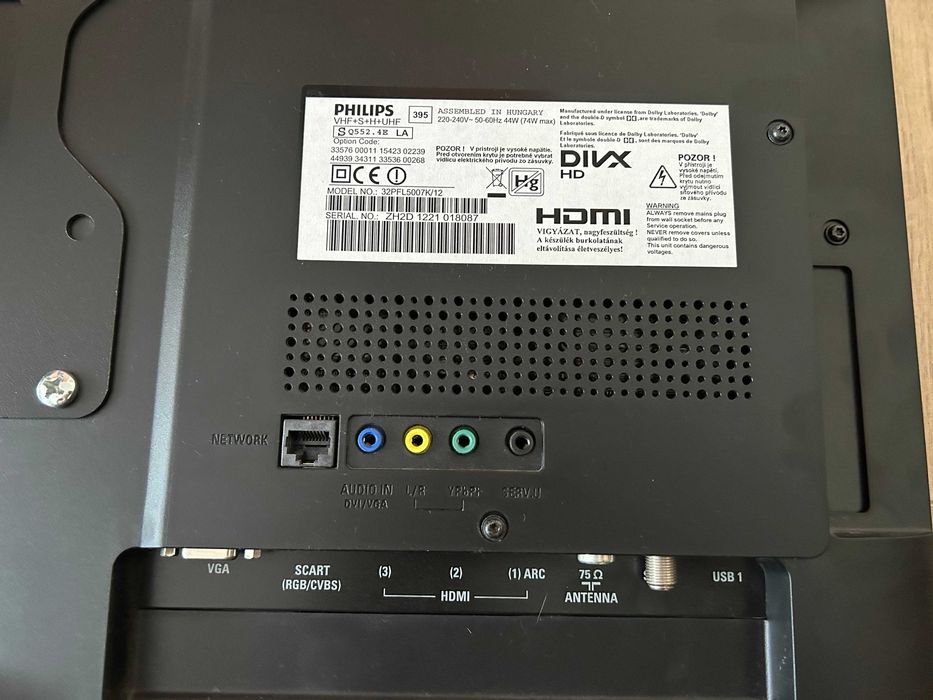 Telewizor Philips 32 cale model SQ552.4E