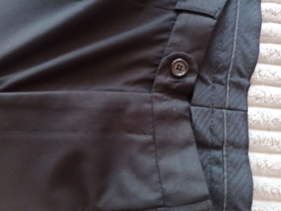 Smoking męski, garnitur, czarny, spodnie i marynarka,rozmiar M/L