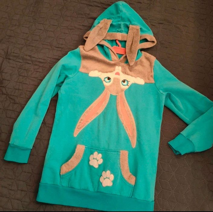 Bluza kròlik z uszami r.134