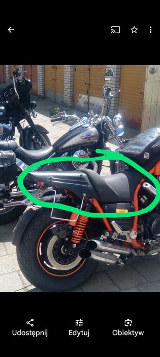 Vmax1200 Siodło+błotnik castom +lampa