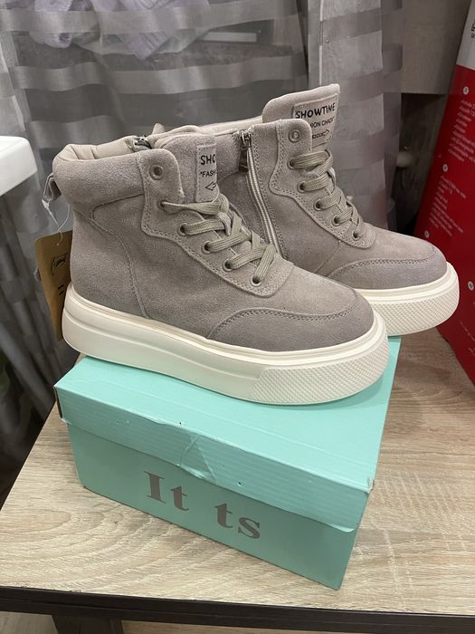 Зимові чобітки натуральний замш 36 р