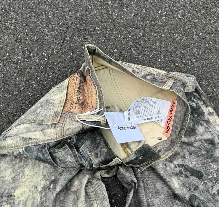 В наявності | Штани Acne Studios jeans джинси rap baggy