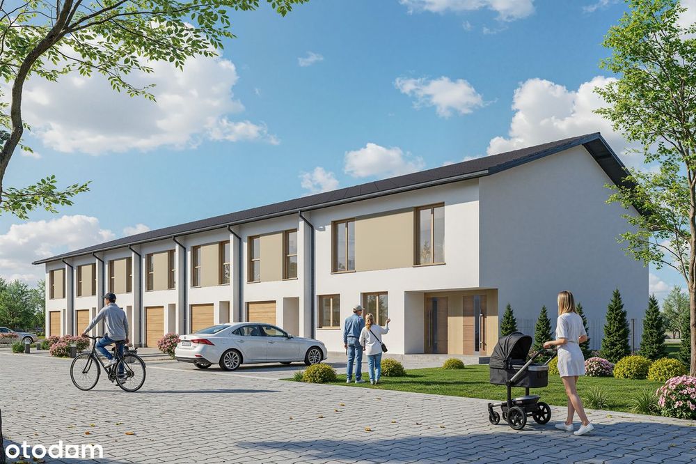 Mieszkanie 99m2 +(adaptacja poddasza) z własnym ogródkiem około 250 m2