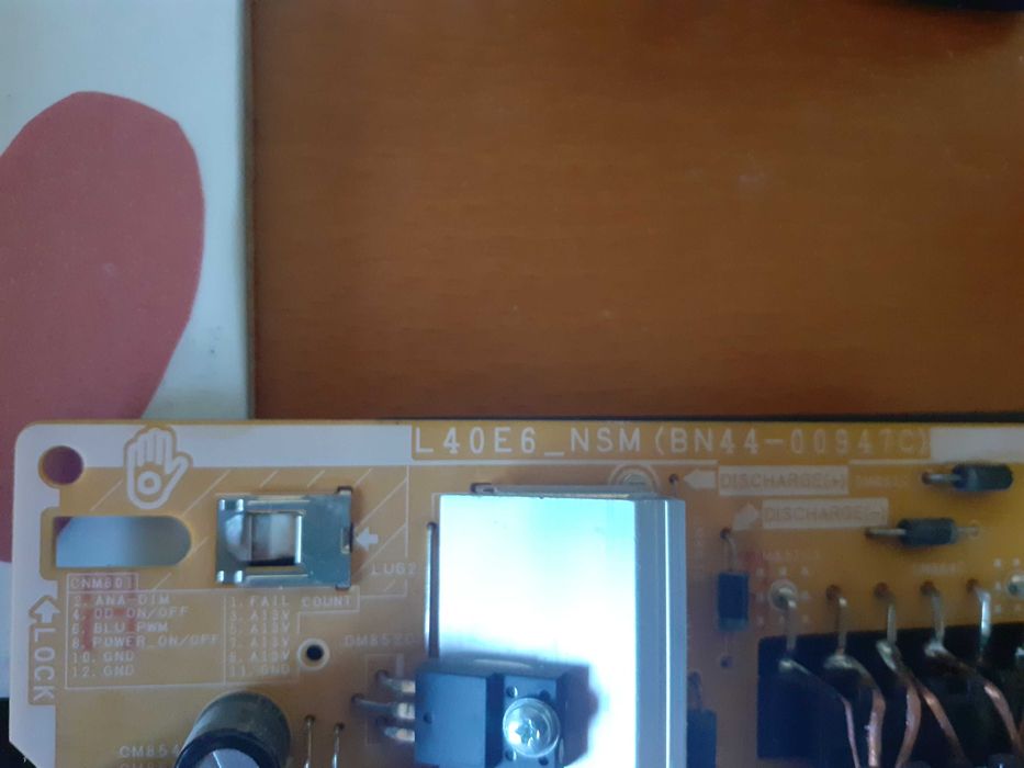 Placa alimentação LCD Samsung UE43NU7445U