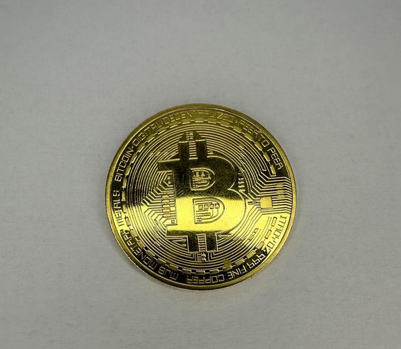 Сувенирные монеты Bitcoin