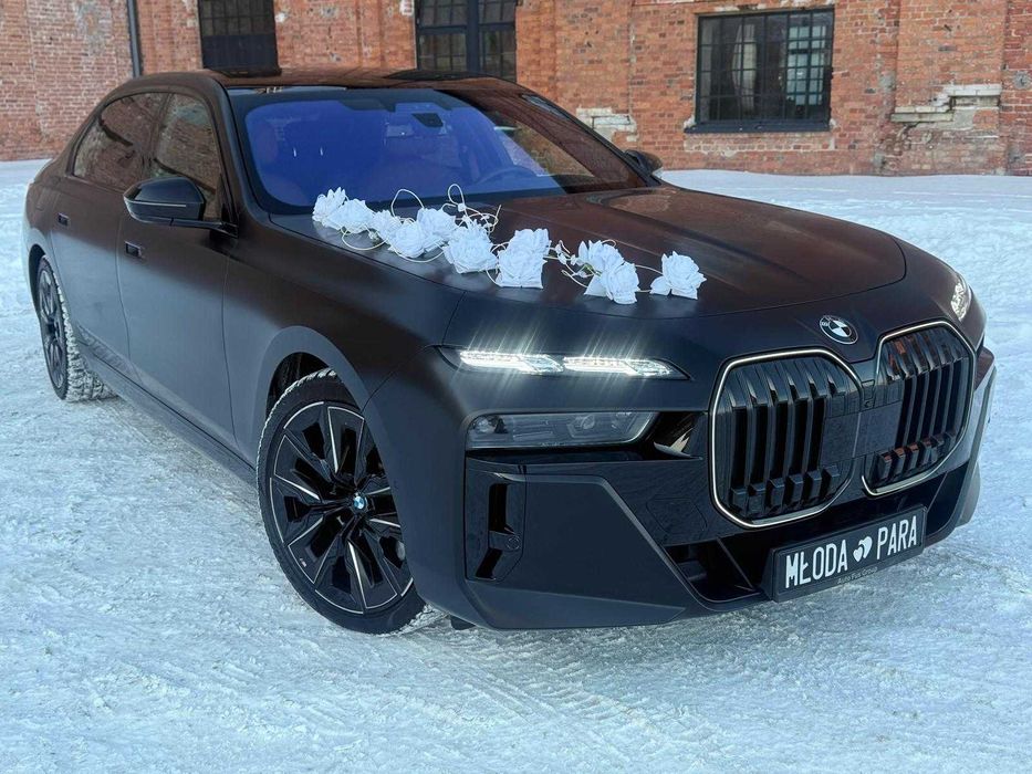 Auto Samochód do Ślubu Wesele BMW 7