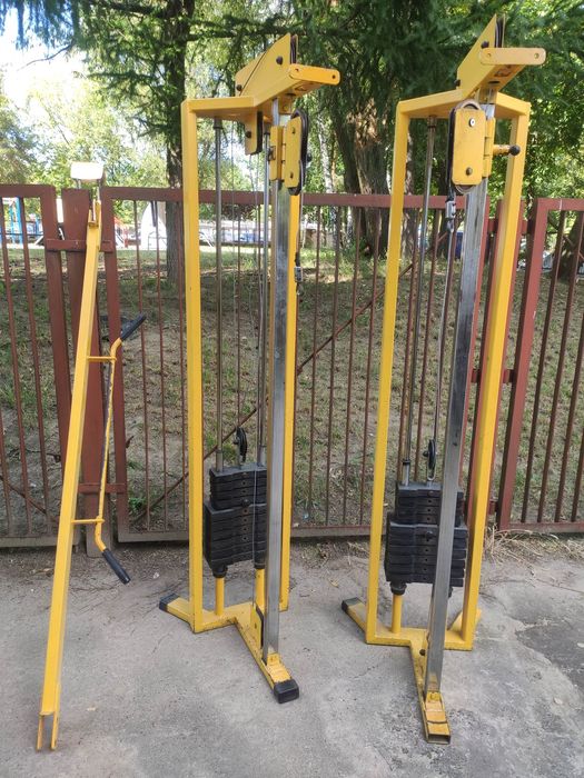 HES brama 2 stanowiskowa ze stosem 2 x 80kg.  # wysyłka