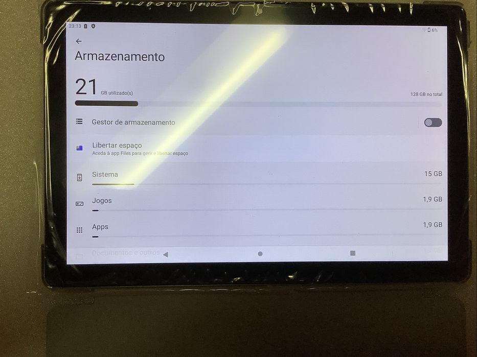 Tablet Facetel Q6  + capa