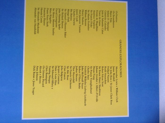 Livro Grandes Exploradores do Círculo de Leitores de 1988