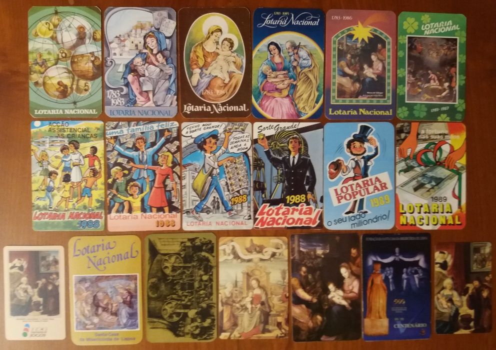 Calendários de Bolso: Jogos Santa Casa