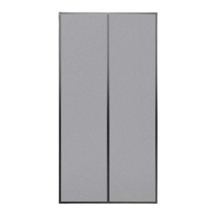 Moskitiera drzwiowa 90x200 cm w kolorze czarnym