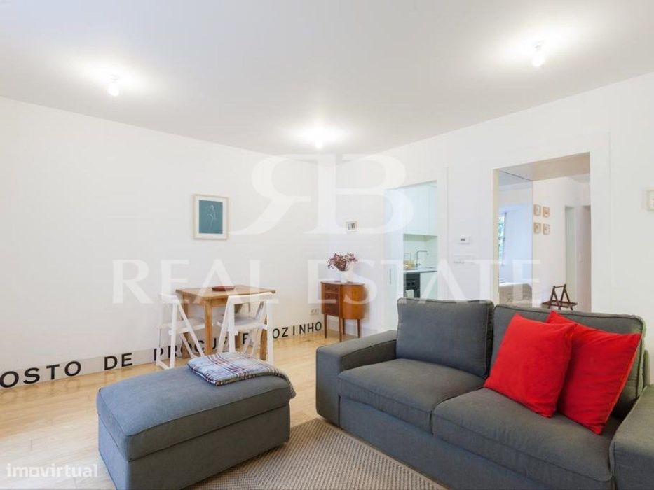 T1+1 com PÁTEO - Santa Catarina, Chiado, Lisboa
