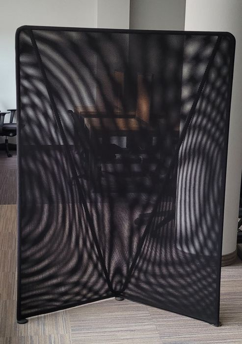 Parawan, Ścianka Mobilna, Ekran - SIMPLIC S1-75 - FMB BALMA - czarny