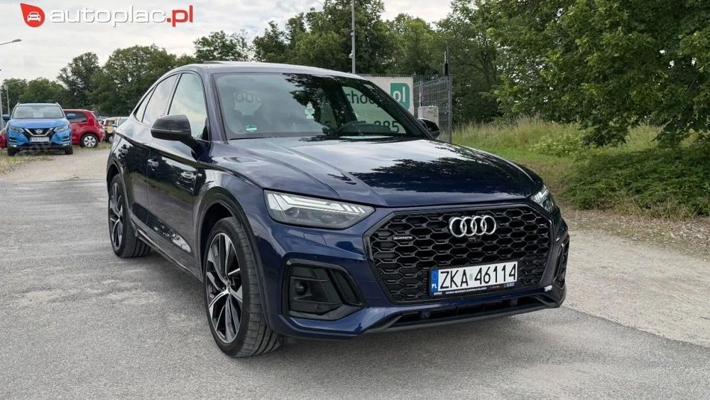 Audi Q5 Audi Q5 Sportback Raty 2. 0 hybryda 70 tys km Sportback Automat S- LIN