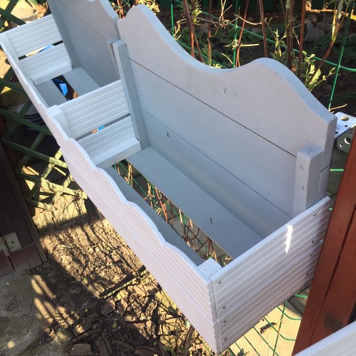 Ręcznie robione donice / osłonki na balkon i do ogrodu