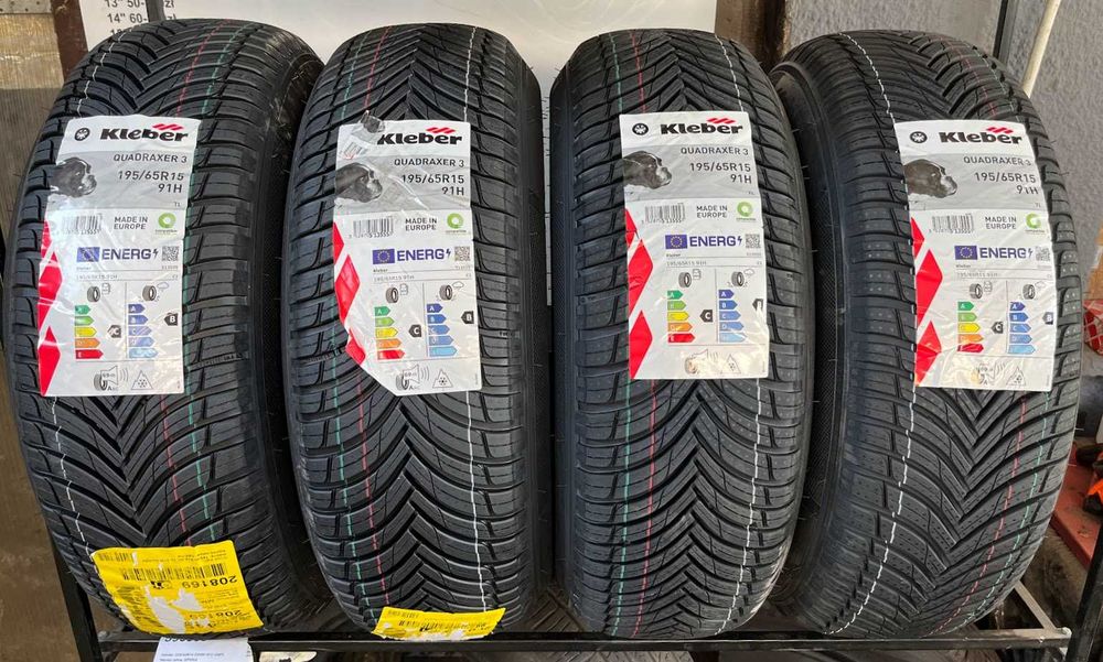 195/65R15 Kleber Quadraxer cztery nowe opony całoroczne