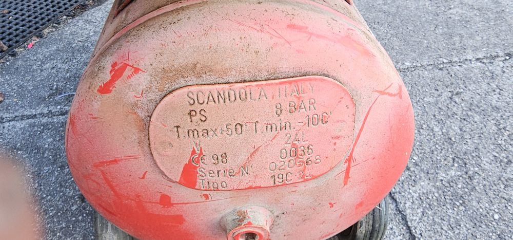 Compressor 25L ( ar comprimido )