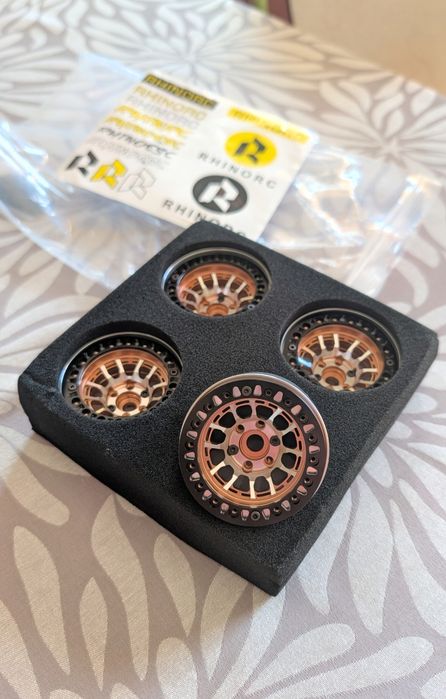Jantes 1.9" beadlock RC crawler scale