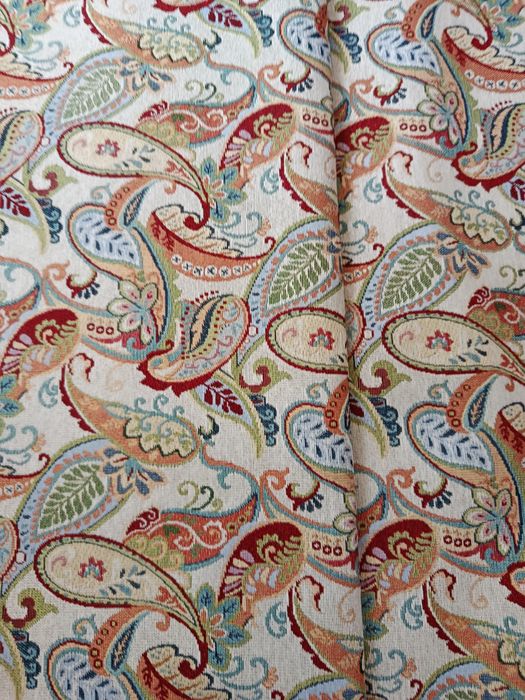 Tkanina ozdobna Paisley szerokość 280 cm