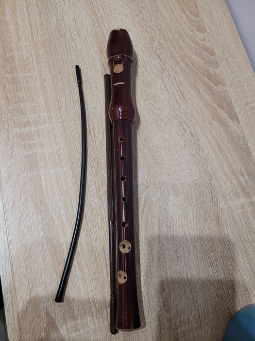 Drewniany flet prosty hohner
