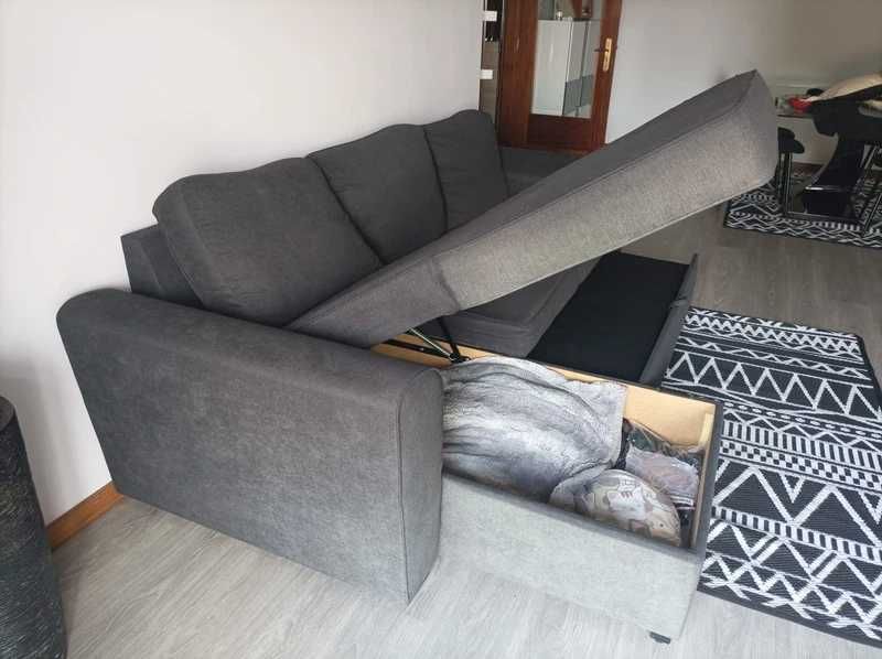 Sofá Cama e Chaise Long