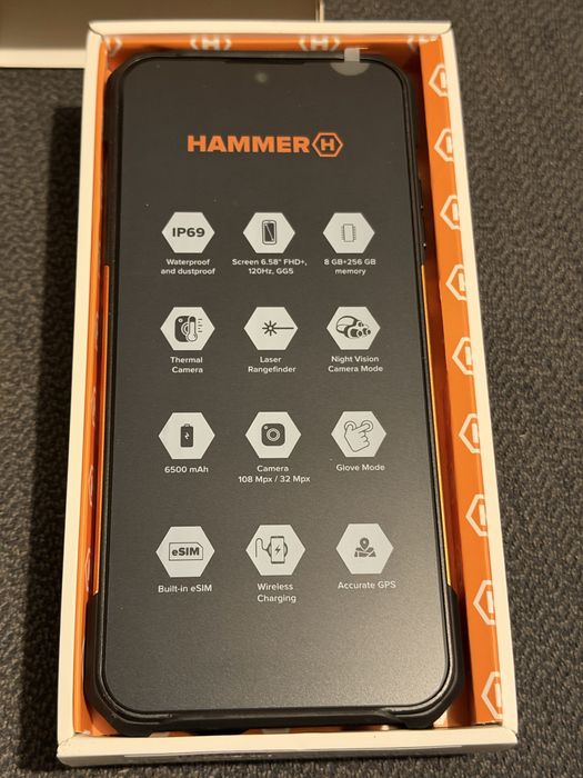 Hammer construction 2 thermal 5G nowy z gwarancja 2 lata