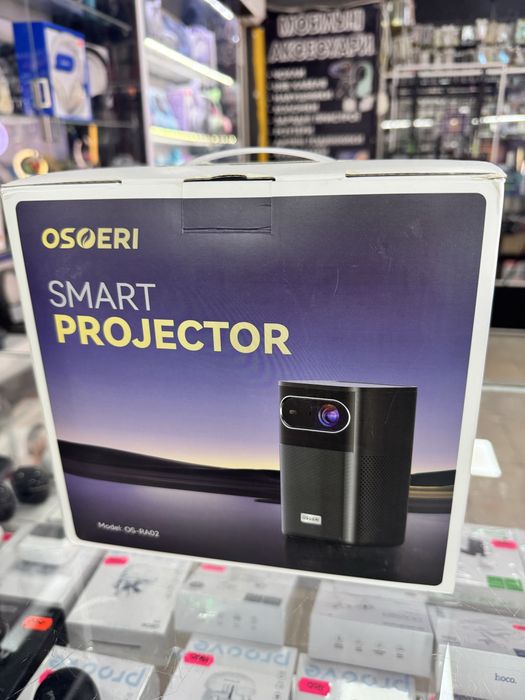 Проектор DLP акумуляторний Osoeri 4K Android