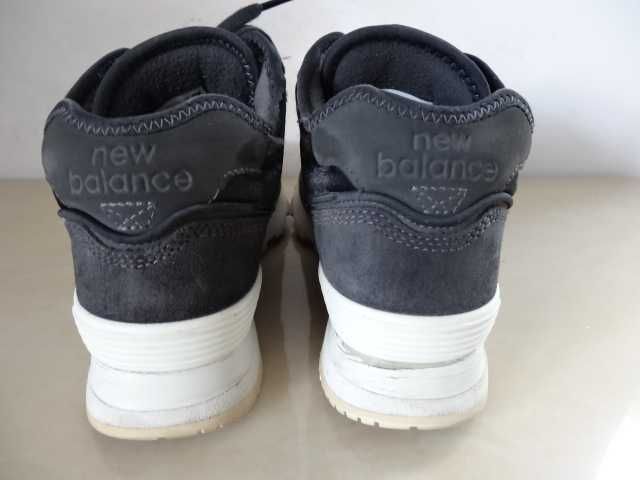 Buty NEW BALANCE WH574BB roz 37,5 OCIEPLANE Skóra Sportowe