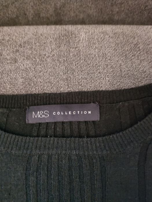 Czarna bluzka na krótki rękaw 5xl