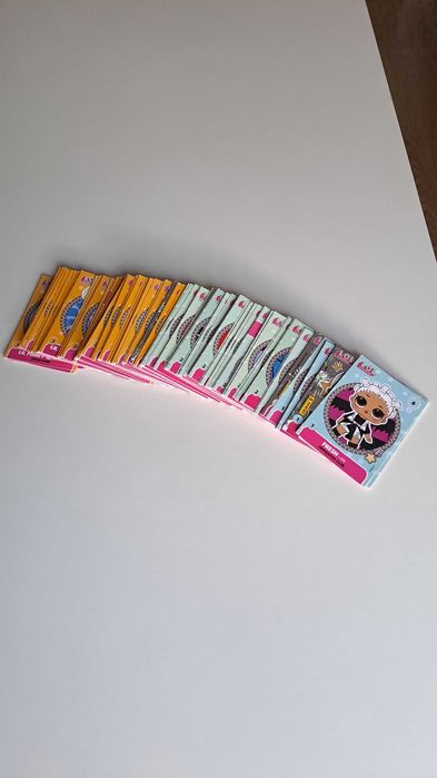 Lote 124 cartas LOL da Panini
