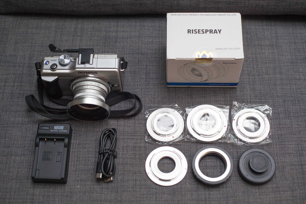 Zestaw Aparat Olympus PEN E-PL1 3025zdj Risespray 25mm F1.8 Akcesoria!