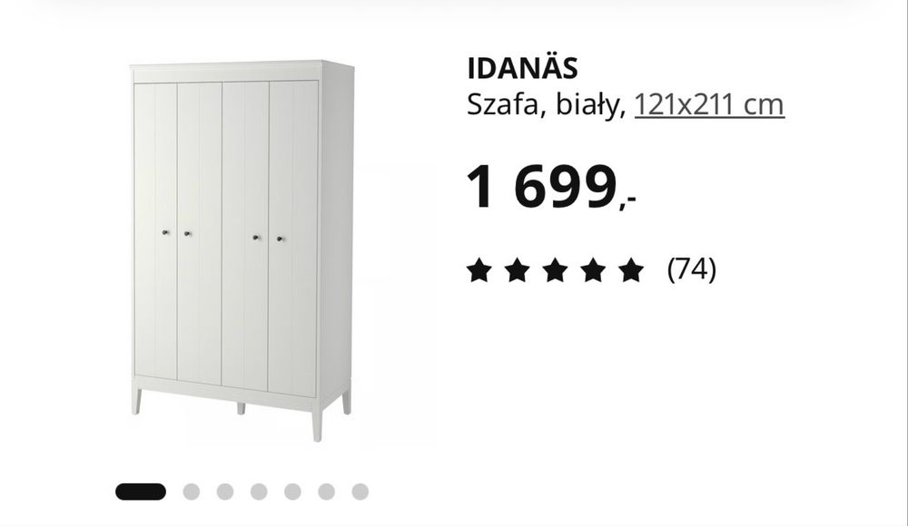 Szafa IKEA jak nowa
