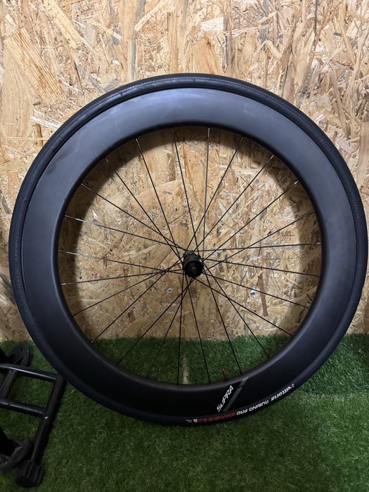 Koła szosowe 28 Supra premium speed sl  62 mm full carbon plus opony