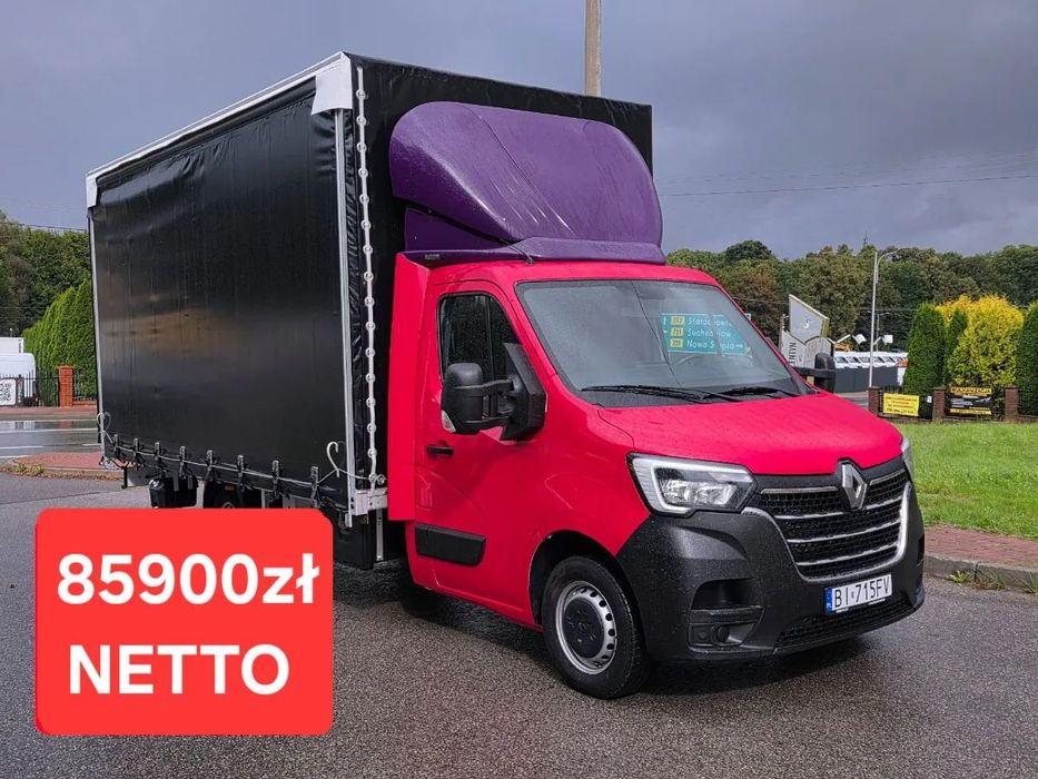 Renault Master  12 Palet/Firanka/Regulacja wysokości/Pneumatyka