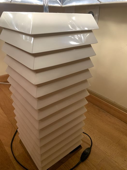 Candeeiro decorativo lacado