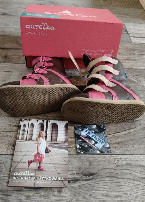 Buty zimowe Aurelka orto 24 na szeroką stopkę, stopy płasko koślawe