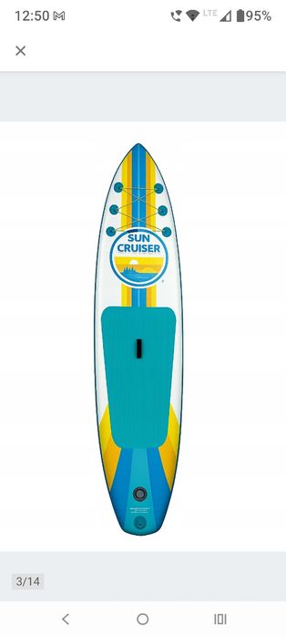 Sup NOWA pompowana deska 335 cm
