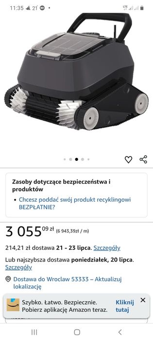 Sprzedam odkurzacz do basenu 8STREME