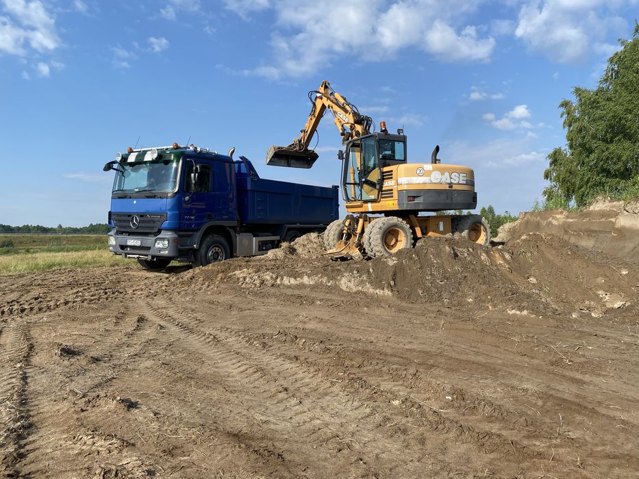 Piasek, ziemia, żwir, kamień