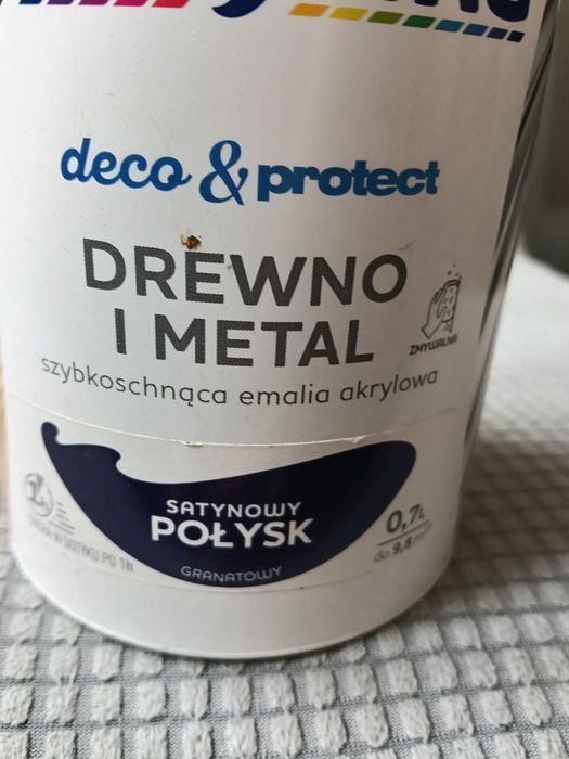Farba do drewna i metalu granatowy  0,7l