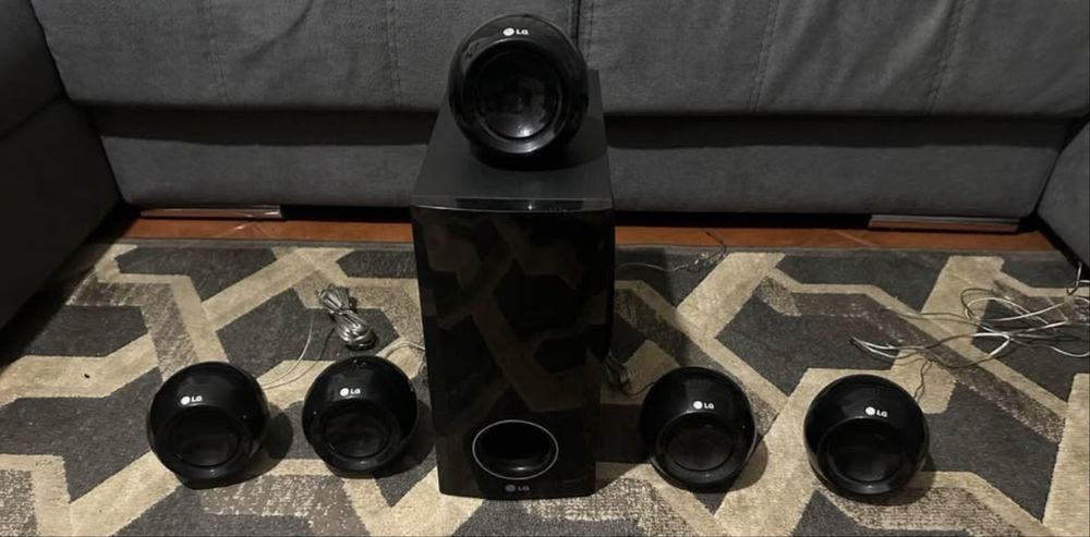 Conjunto de sistema de som para tv lg : modelo sh34sl w