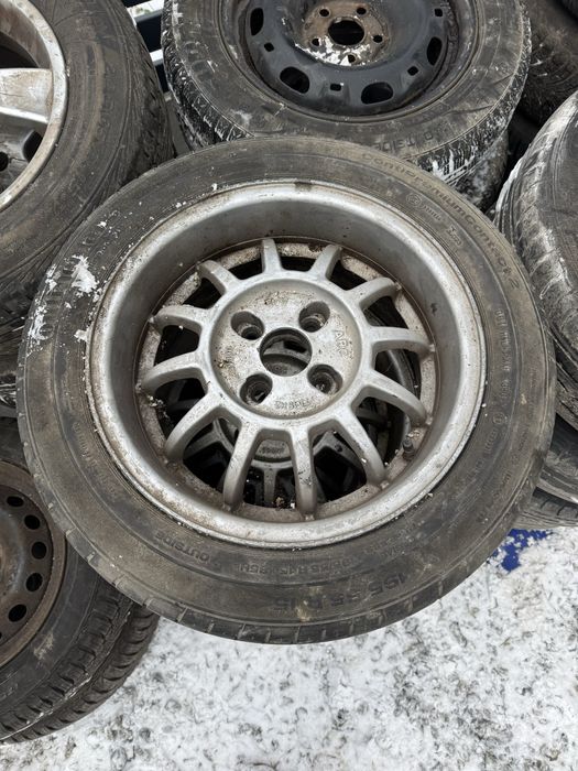 AluFelgi z rantem ARC 4x100 195/55/15” VW Golf 1 2 3 Audi Seat Skoda