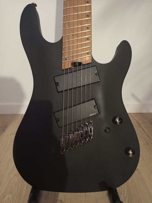 Gitara 7 strunowa Cort KX307MS po modyfikacjach