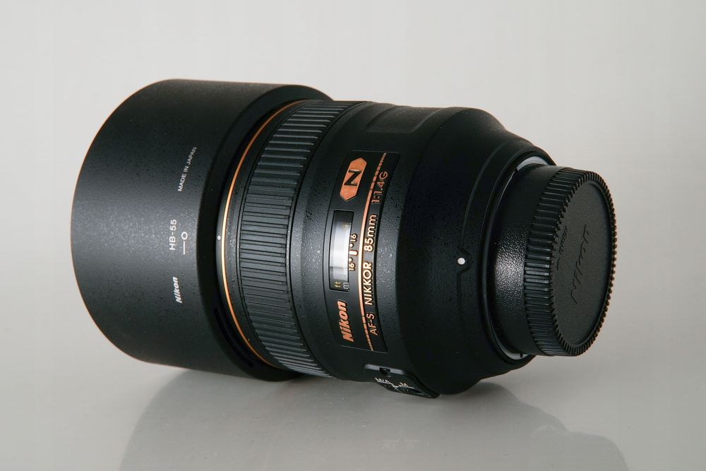 Obiektyw Nikkor AF-S 85mm f/1.4G, stan idealny, jak nowy