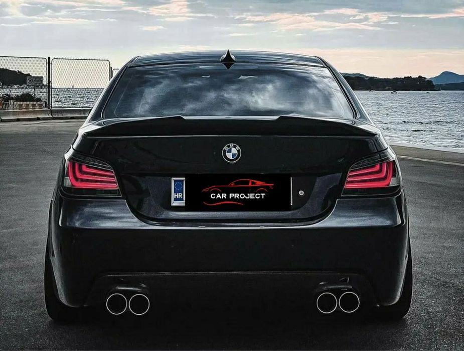 Lotka dokładka spoiler BMW E60 PSM LOOKczarny połysk