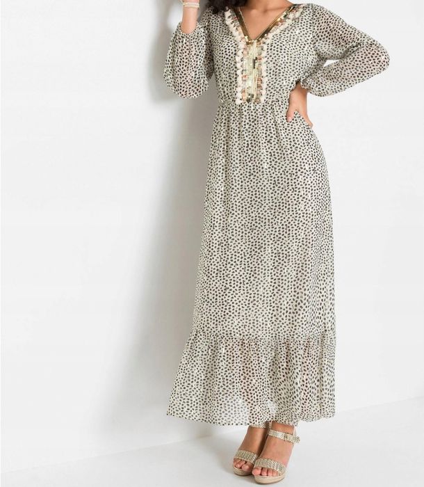 Nowa sukienka boho 50