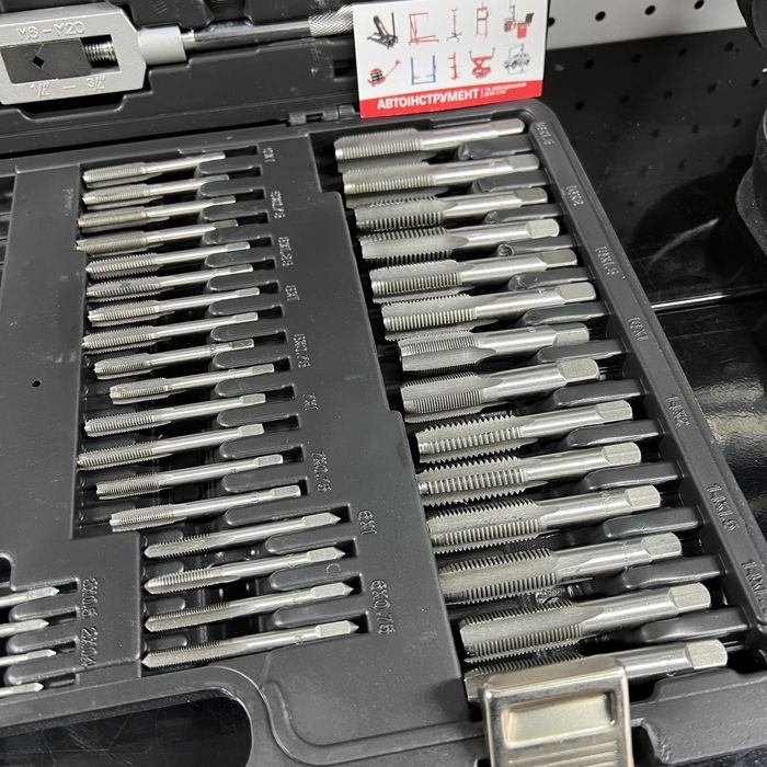 Набор плашек и метчиков 110ед. (M2-M18) Alloid NMP-5183